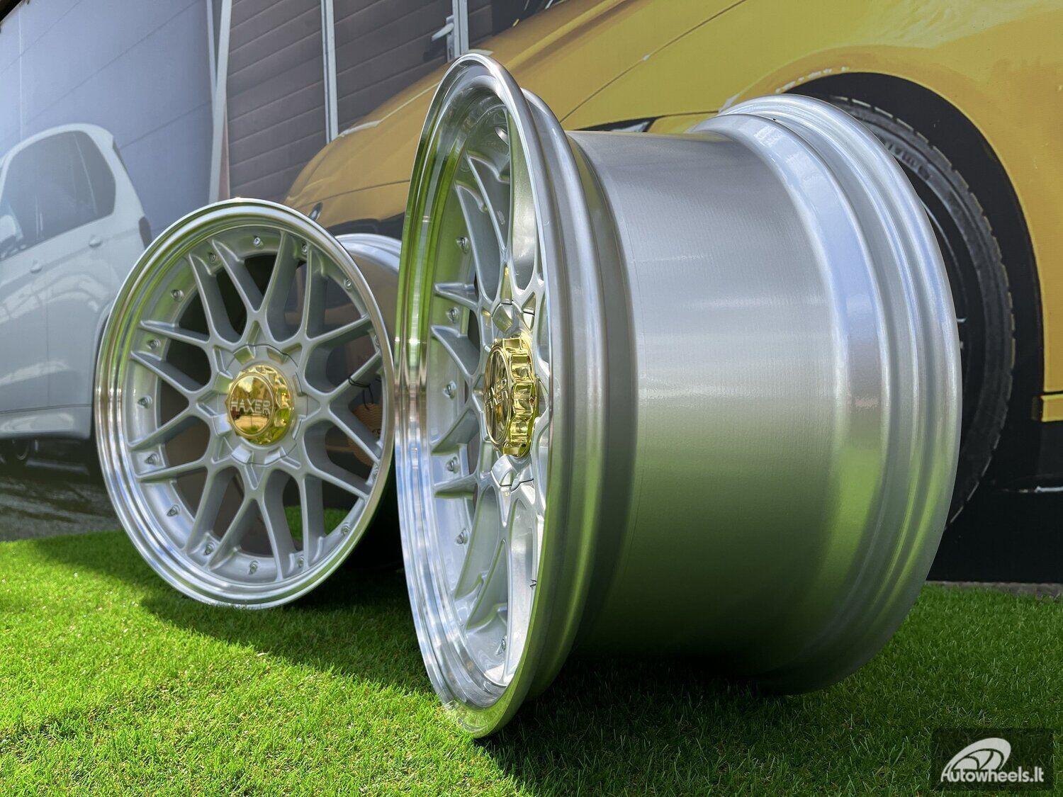 Ratlankis Haxer wheels HX025 16X8J 4X100 ET15 73.1 Silver with