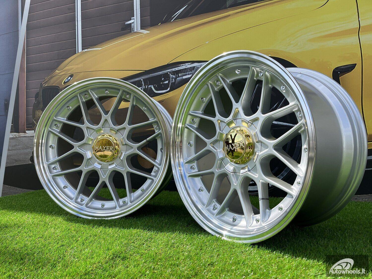 Ratlankis Haxer wheels HX025 16X9J 4X100 ET10 73.1 Silver with