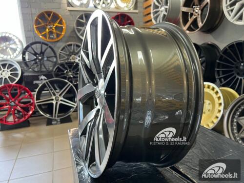 Ratlankis Toyota Ajova Land Cruiser style 17X7.5J 6X139.7 ET25 106.1 Grey polished