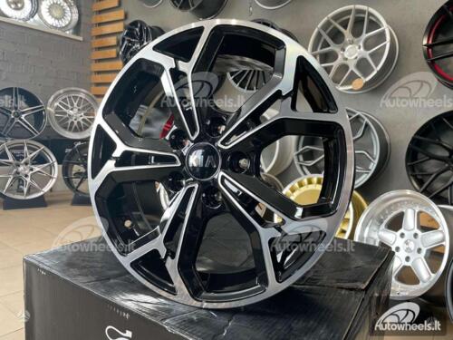 Ratlankis Kia Arteka Sportage style 19X7.5J 5X114.3 ET50 67.1 Black polished