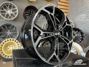 Ratlankis Kia Arteka Sportage style 19X7.5J 5X114.3 ET50 67.1 Black polished