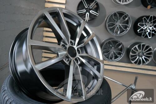 Ratlankis VW Golf Pretoria R style 18X8J 5X112 ET42 57.1 Hyper black