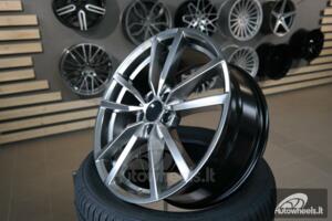 Ratlankis VW Golf Pretoria R style 18X8J 5X112 ET42 57.1 Hyper black