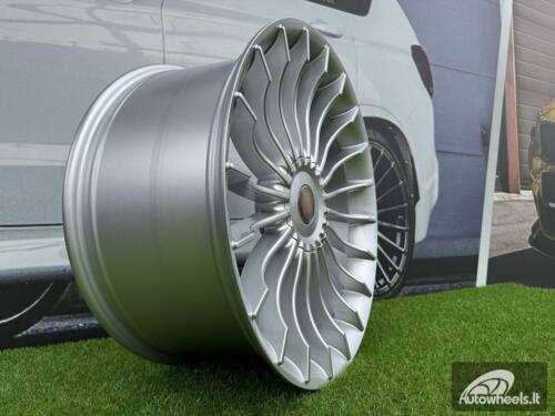 Ratlankis ADR Alpina style R19X8.5J 5X120 ET33 72.6 Silver