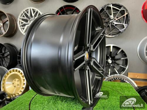 Ratlankis Haxer HF1 20X10J 5X114.3 ET35 73.1 Black polished