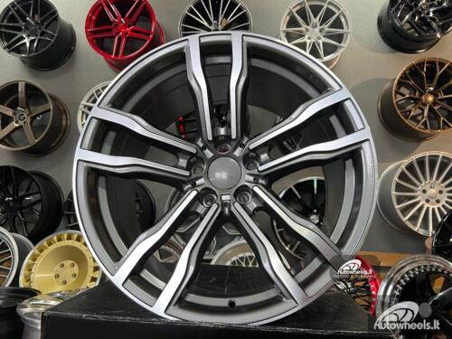 Ratlankis ADR Twin 754 Styling 20X10J ET40 74.1 Grey polished