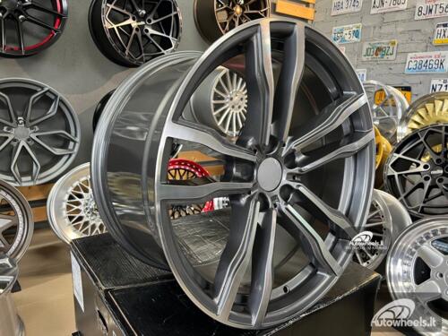 Ratlankis ADR Twin 754 Styling 20X10J ET40 74.1 Grey polished