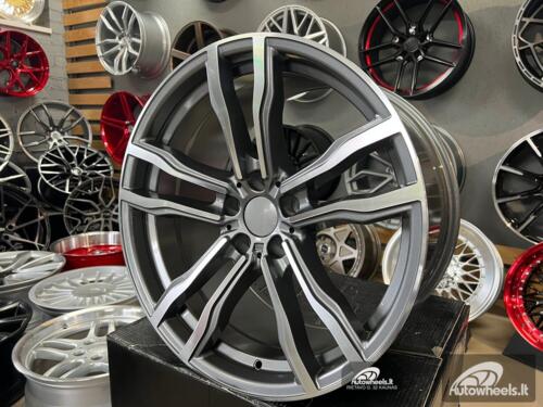 Ratlankis ADR Twin 754 Styling 20X10J ET40 74.1 Grey polished