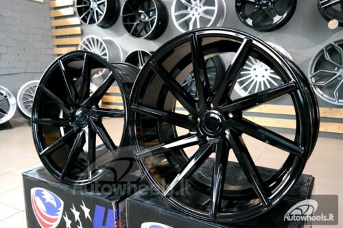 Ratlankis CVT Style 20X8.5J 5X120 ET20 74.1 Black