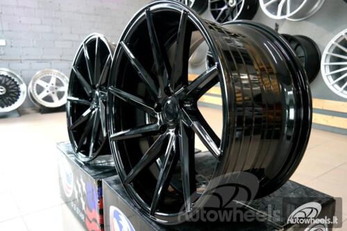 Ratlankis CVT Style 20X8.5J 5X120 ET20 74.1 Black