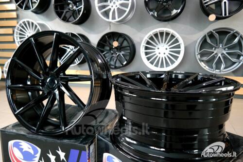 Ratlankis CVT Style 20X10J 5X120 ET20 74.1 Black