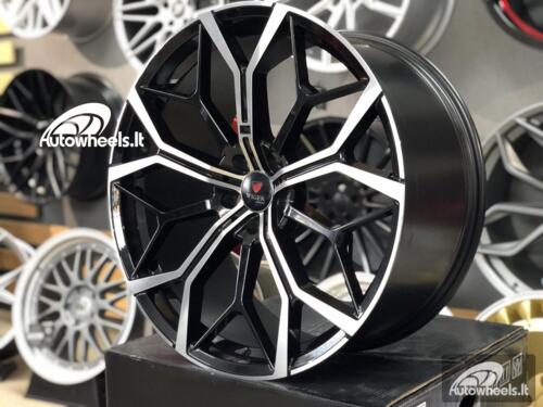 Ratlankis Bonno 785 New X5-X6-X7 22X9.5J 5X112 ET32 66.6 Black polished