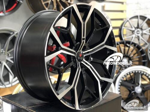 Ratlankis Bonno 785 New X5-X6-X7 22X9.5J 5X112 ET32 66.6 Black polished