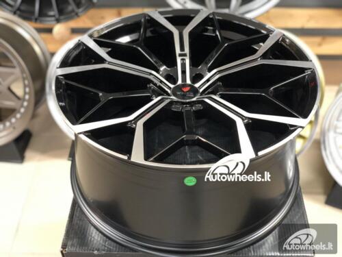 Ratlankis Bonno 785 New X5-X6-X7 22X9.5J 5X112 ET32 66.6 Black polished