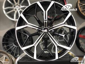 Ratlankis Bonno 785 New X5-X6-X7 22X9.5J 5X112 ET32 66.6 Black polished