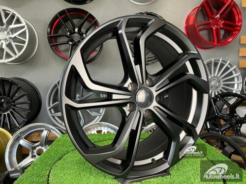 Ratlankis VW Nollo GTI TCR Style 19X8J 5X112 ET45 57.1 Black