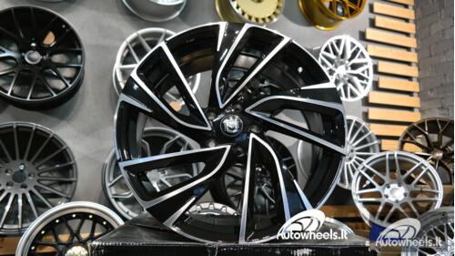 Ratlankis VW Golf Fort GTD Design 19X8.5J 5X112 ET45 57.1 Black