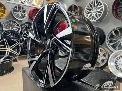 Ratlankis Audi Bander RS6 Style 19X8.5J 5X112 ET35 66.45 Black polished