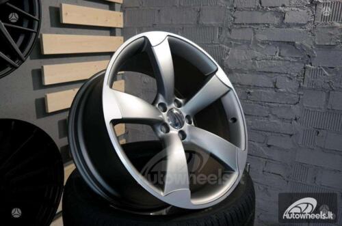 Ratlankis Audi RS4 Style 20X9J 5X112 ET35 66.45 Grey half matt polished