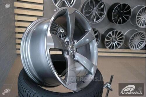 Ratlankis Audi RS4 Style 20X9J 5X112 ET35 66.45 Grey half matt polished