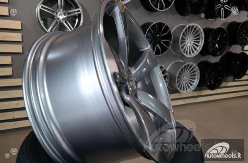 Ratlankis Audi RS4 Style 20X9J 5X112 ET35 66.45 Grey half matt polished