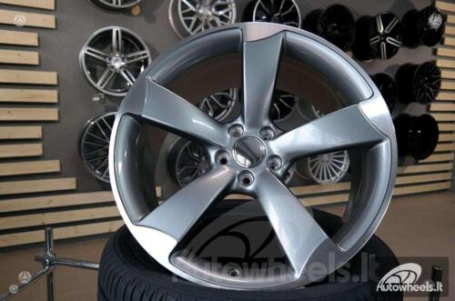 Ratlankis Audi RS4 Style 20X9J 5X112 ET35 66.45 Grey half matt polished