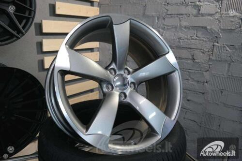 Ratlankis Audi RS4 Style 20X9J 5X112 ET35 66.45 Grey half matt polished