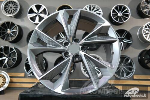 Ratlankis Audi Ramer RS7 style 19X8.5J 5X112 ET40 66.5 Grey polished