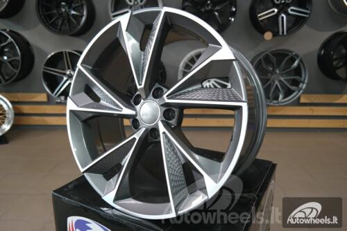 Ratlankis Audi Ramer RS7 style 19X8.5J 5X112 ET40 66.5 Grey polished