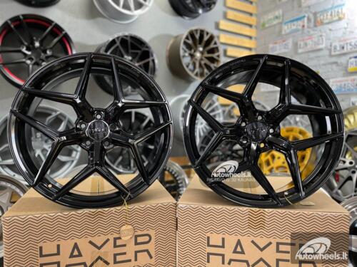 Ratlankis Haxer HX04F Hybrid Forged 20X8.5J 5X112 ET25 66.6 Black