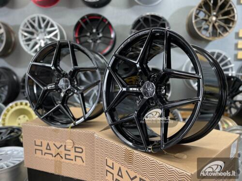 Ratlankis Haxer HX04F Hybrid Forged 20X8.5J 5X112 ET25 66.6 Black