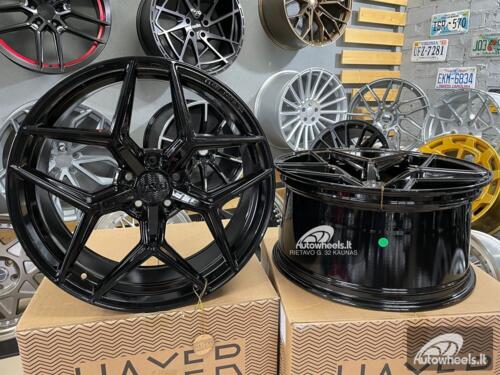 Ratlankis Haxer HX04F Hybrid Forged 20X8.5J 5X112 ET25 66.6 Black