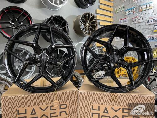 Ratlankis Haxer HX04F Hybrid Forged 20X10J 5X112 ET40 66.6 Black