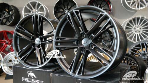 Ratlankis FR35 Camaro styling 20X10J 5X120 ET20 66.9 Black