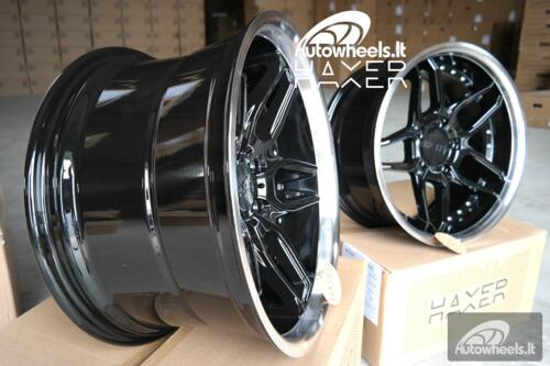 Ratlankis Haxer HX030 19X8.5J 5X120 ET35 72.6 Black with polished lip