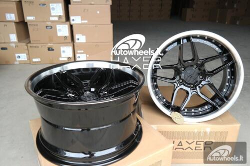 Ratlankis Haxer HX030 19X8.5J 5X120 ET35 72.6 Black with polished lip