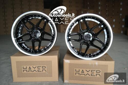 Ratlankis Haxer HX030 19X10J 5X120 ET40 72.6 Black with polished lip