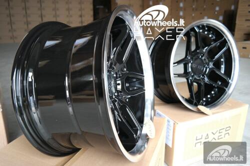 Ratlankis Haxer HX030 19X10J 5X120 ET40 72.6 Black with polished lip