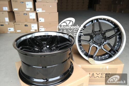 Ratlankis Haxer HX030 19X10J 5X120 ET40 72.6 Black with polished lip