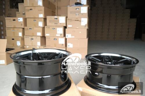 Ratlankis Haxer HX030 19X10J 5X120 ET40 72.6 Black with polished lip