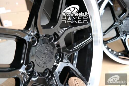 Ratlankis Haxer HX030 19X10J 5X120 ET40 72.6 Black with polished lip
