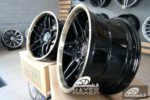 Ratlankis Haxer HX030 18X8.5J 5X120 ET20 74.1 Black with gold lip