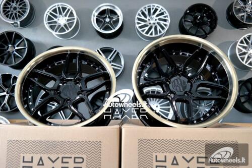 Ratlankis Haxer HX030 18X8.5J 5X120 ET20 74.1 Black with gold lip