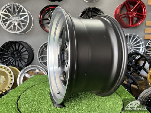 Ratlankis Haxer HX032 R18X8.5J 5X120 ET25 74.1 Black half matt