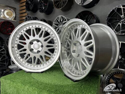 Ratlankis Haxer HX028 18X9J 5X20 ET22 74.1 Silver with polished lip