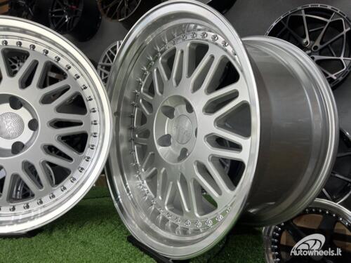 Ratlankis Haxer HX028 18X9J 5X20 ET22 74.1 Silver with polished lip