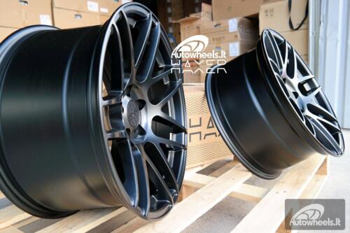 Ratlankis Haxer HX020 19X9J 5X112 ET32 66.5 Black pearl