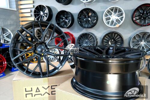 Ratlankis Haxer HX038 R22x10.5 5X112 ET38 66.6 Black Half Matt