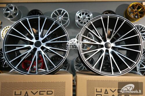 Ratlankis Haxer HX040 20X10J 5X112 ET40 66.6 Black polished