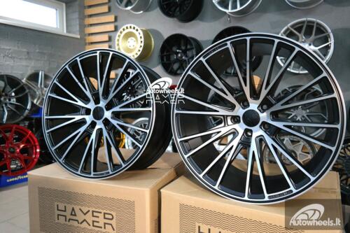 Ratlankis Haxer HX040 20X10J 5X112 ET40 66.6 Black polished